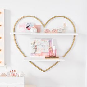 Heart Shaped Bookcase (27"x24")