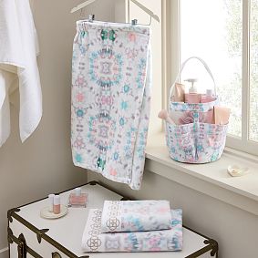 Kendra Scott Gem Mosaic Shower Caddy &amp; Bath Linen Set