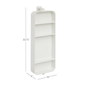 Swivel Storage Mirror (12&quot;x34&quot;)