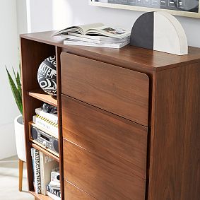 Tilden 4-Drawer Tall Dresser (43.5w x 19d&quot;)