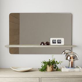 Wall Mirror with Shelf (40&quot;x24&quot;)
