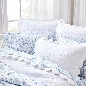 AERIN Lattice Reversible Euro Pillow Cover
