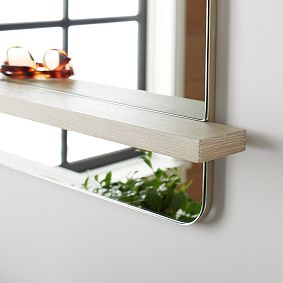 Wall Mirror with Shelf (40&quot;x24&quot;)