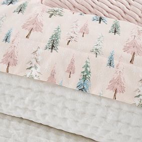 Winter Wonderland Organic Flannel Organic Sheet Set