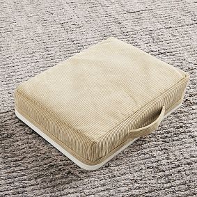 Adjustable Corduroy Lapdesk with Storage-Sand