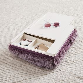 Feathery Fur Super Storage Lapdesk-Fig