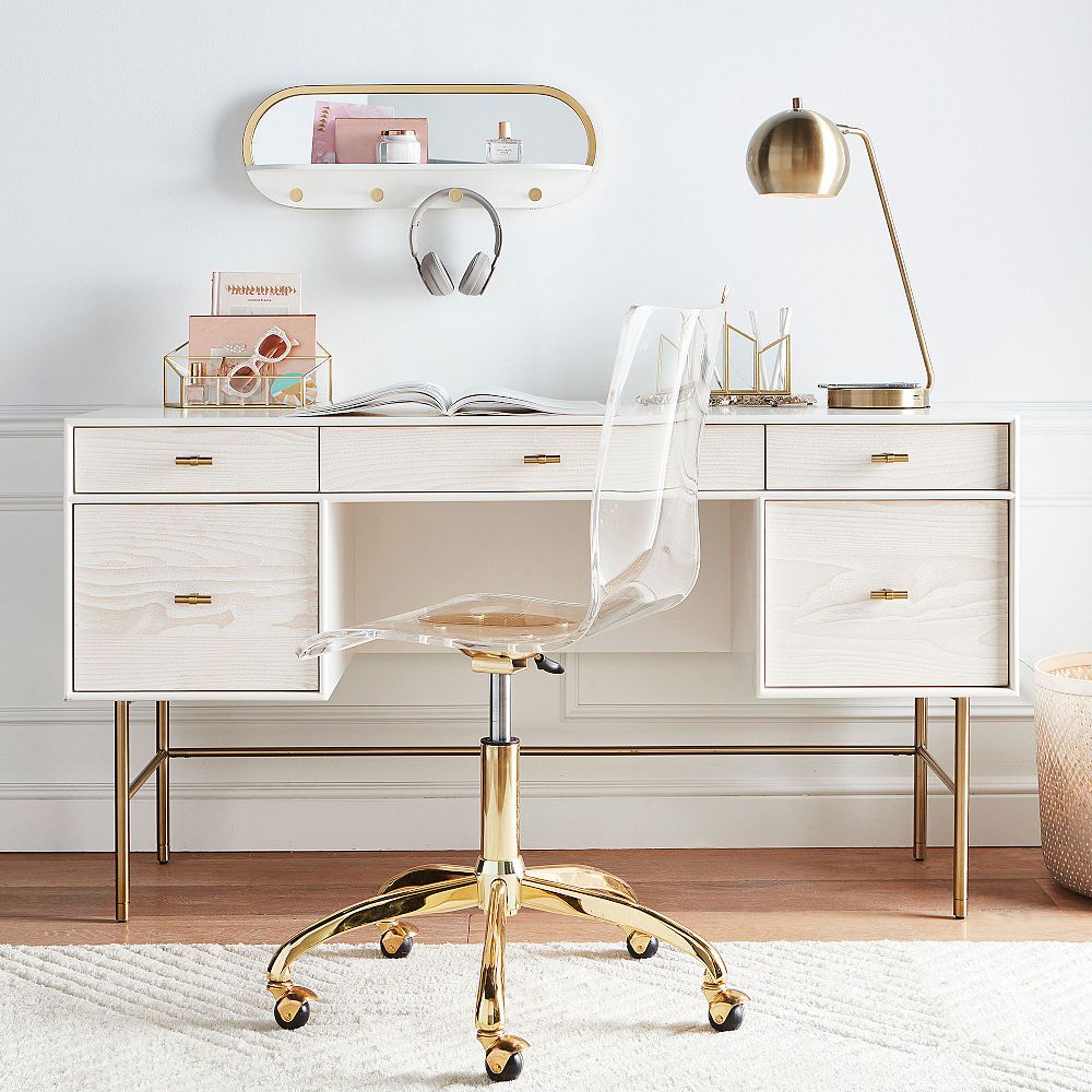 west elm x pbt Modernist Smart&#8482; Storage Desk (56&quot;)
