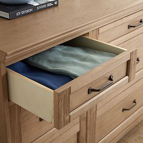 Hampton 9-Drawer Wide Dresser (63.5w x 21d&quot;)