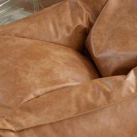 Modern Bean Bag Lounger Sectional Set