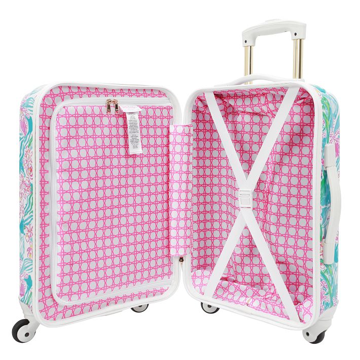 Lilly Pulitzer Via Amore Floral Luggage Pottery Barn Teen