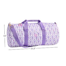 Roller Rabbit Lavender Monkey Duffle Bag
