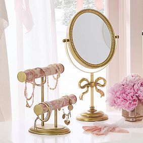 LoveShackFancy Pink Damask Bracelet Holder