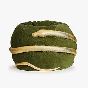 Large Harry Potter&#8482; Nagini&#8482; Velvet Bean Bag Chair Slipcover Only