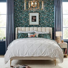 Rifle Paper Co. Bramble Fields Evergreen Wallpaper