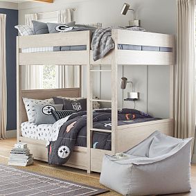 Large Flannel Light Gray Modern Bean Bag Lounger