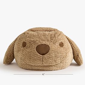 Large Labradoodle Faux Fur Bean Bag Chair