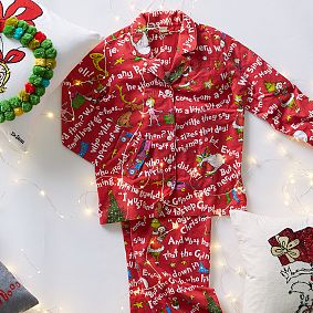 Dr. Seuss's The Grinch&#8482; Flannel Pajama Set