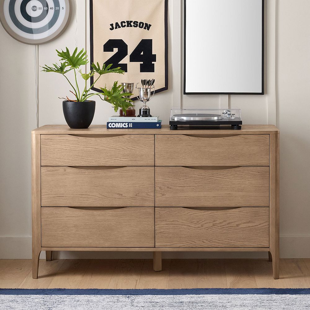 Cannon 6-Drawer Dresser (56w x 19d&quot;)