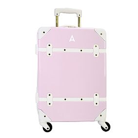 Belted Hardsided Luggage Pink