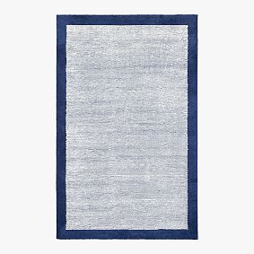 Texture Border Performance Rug