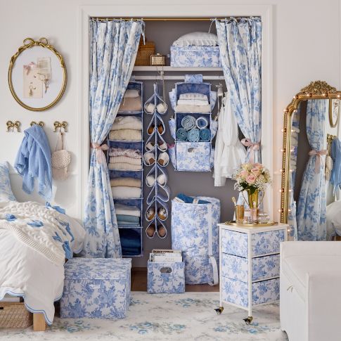 LoveShackFancy Vintage Blooms Dorm Room