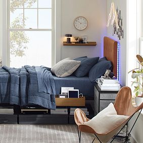 LED Tufted Smart Wall Mounted Headboard