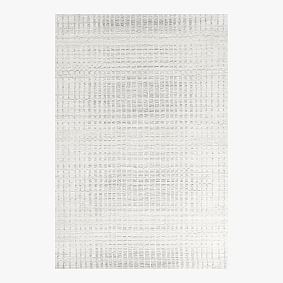 Open Box: Faded Plaid Performance Rug, 8'x10'