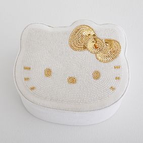 Hello Kitty&#174; Beaded Velvet Jewellery Box