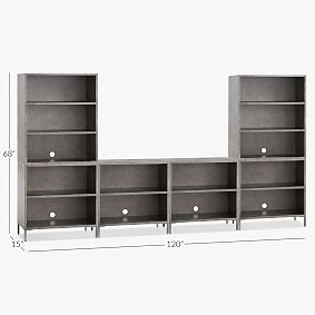 Locker Mixed Cubby Media Set (120")
