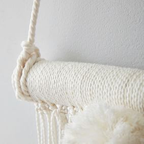 Feather And Fringe Wall Hanging