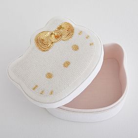 Hello Kitty&#174; Beaded Velvet Jewellery Box