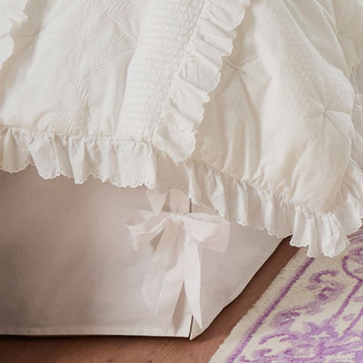 LoveShackFancy Bow Bedskirt