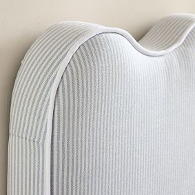 No Nails Millie Piped Smart Wall Mounted Headboard