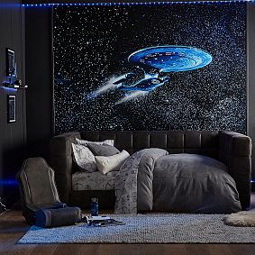 <em>Star Trek</em>&#8482; Backlit Starfleet Logo LED with Sound Sync