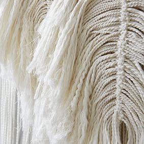 Feather And Fringe Wall Hanging