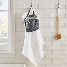 Classic Shower Caddy &amp; Hydrocotton Towels Set