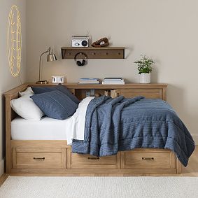 Hampton Corner Storage Bed