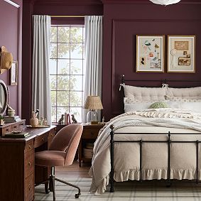 Chris Loves Julia Aged Oak Smart&#8482; Storage Desk (57.5&quot;)