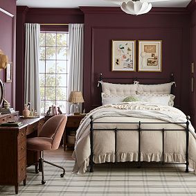 Chris Loves Julia Parasol Semi-Flush Mount (18")