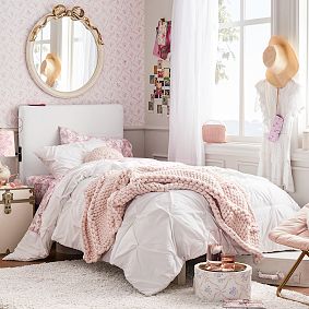 No Nails Square Smart&trade; Wall Mounted Headboard
