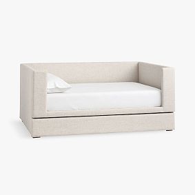 PB Teen Shelter Upholstered Daybed & Trundle