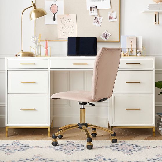 Blaire Smart™ Storage Desk (57")