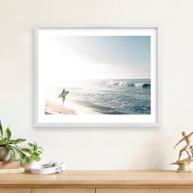 Minted® Surfer Girl Framed Art | Pottery Barn Teen
