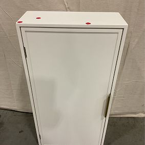 Open Box: Slim Beauty Get Ready Station - White/Gold