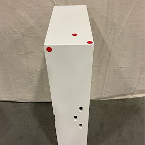 Open Box: Slim Beauty Get Ready Station - White/Gold