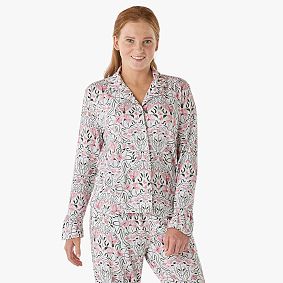 <i>Wicked</i> Glinda Ruffle Long Pajama Set