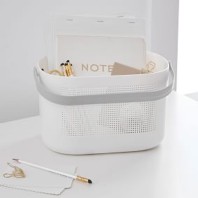 Plastic Desk and Shower Caddy