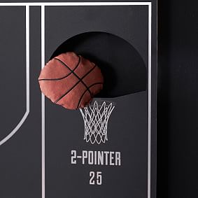 Basketball Bean Bag Toss Game