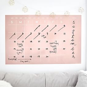 Dry Erase Calendar Decals