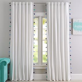 Open Box: Tassel Blackout Curtain